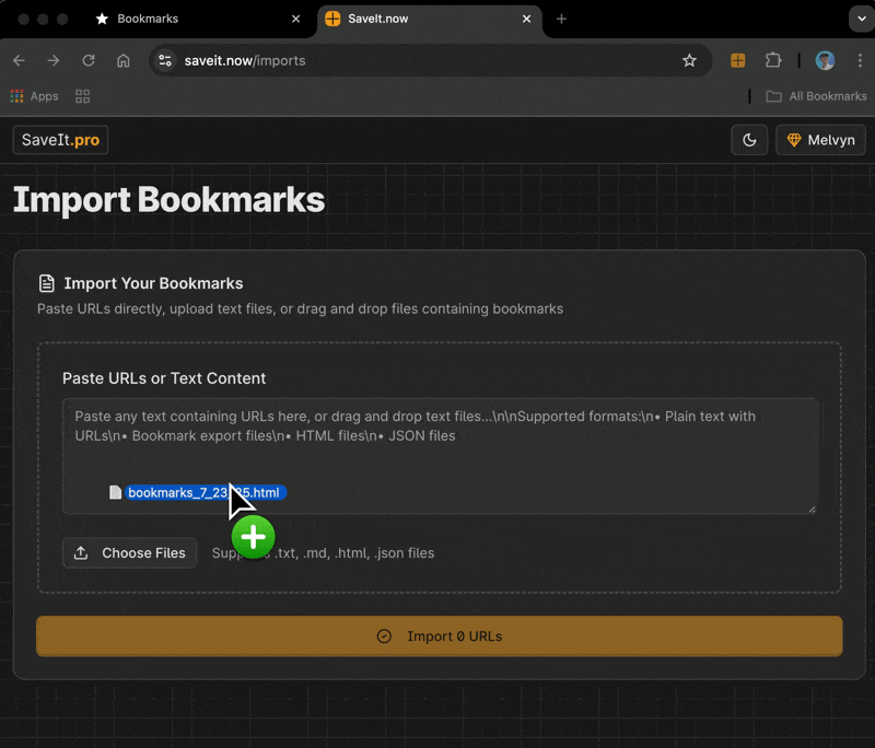 Import gif
